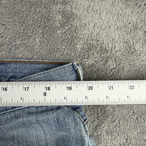 Levis 569 Loose Straight Fit Jeans Mens 38x34 Blue Light Wash Mid Rise - Picture 10 of 16